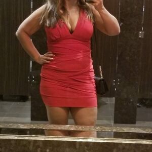 Sequin Hearts | Sexy Red Mini Dress